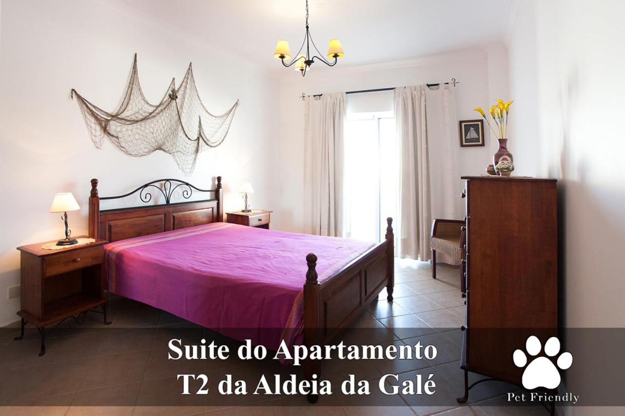 Os Apartamentos A Ramos Na Praia Da Gale Estao Inserido Em Condominio Com Piscina, Fica Apenas A 350 Metros Da Praia Da Gale - Apartamentos Com Ar Condicionado Tanto Nos Quartos Como Na Sala, Smart Tv Com Prime Video E Cozinha Completa Albufeira Eksteriør bilde